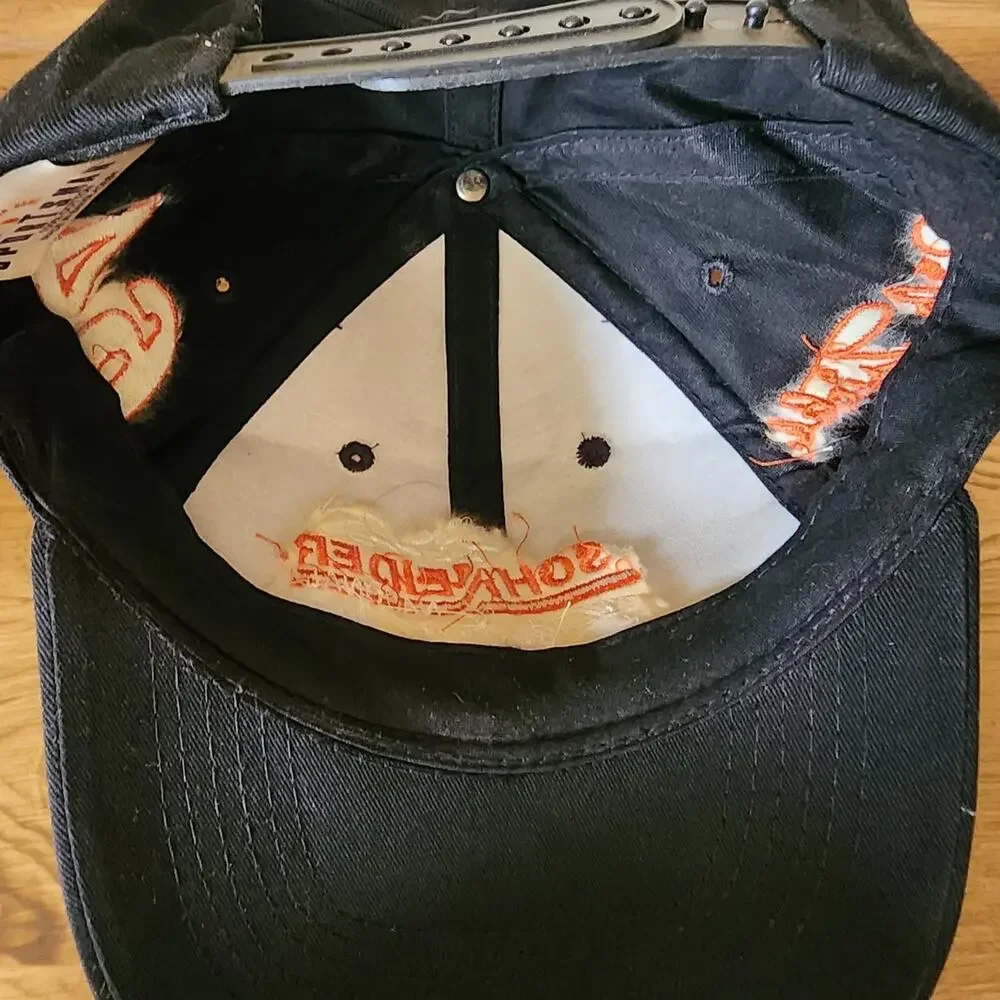 Schneider National Racing Dick Trickle #64 Sportsman Snapback Hat Men's Black